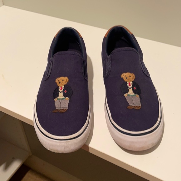 Polo Ralph Lauren Other - Men’s navy polo 8d Thompson III SHOE BEAR slip on